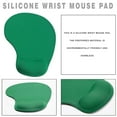 thumbnail image 2 of kurtrusly Mouse Mat Wrist Support Mice Pad Non-Slip Silica Gel Rest Mat Laptop Computer Accessories, Green, 2 of 9