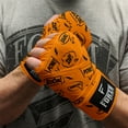 thumbnail image 2 of Forza Sports 180" Mexican Style Boxing and MMA Handwraps - Comic Book Orange, 2 of 4