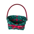 thumbnail image 4 of Cesta De Regalo Navideña Multiusos, Ligera, Para Guardar Suministros De Fiesta, Color Verde, Con Bolsa Transparente Verde con bolsa transparente, 4 of 8