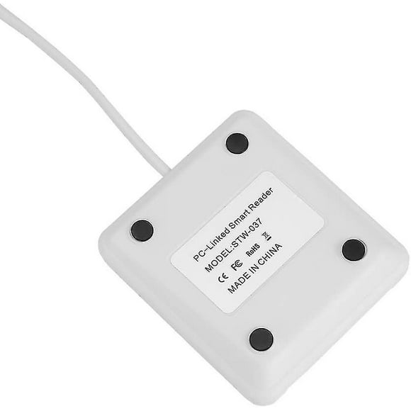 Ssxjv Square Card Reader, Usb Portable Smart Chip Reader Full Speed ??ic Mobile Bank Credit Card Reader