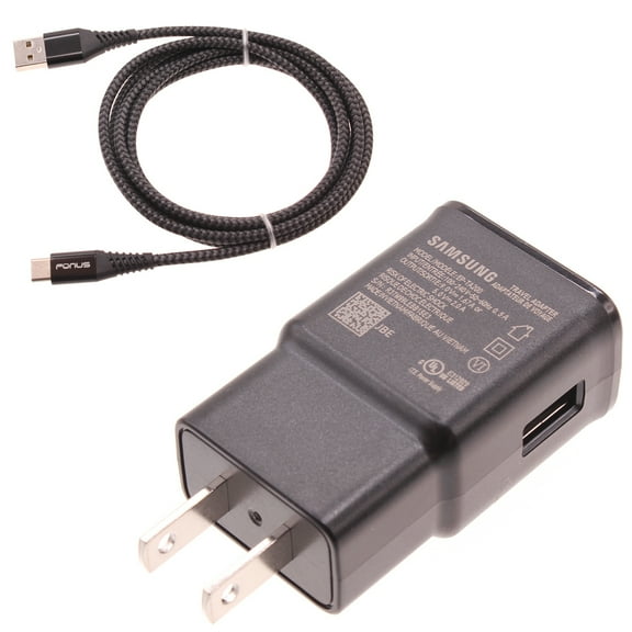 Type-C Fast Home Charger for Samsung Galaxy S22/Ultra/Plus Phones - 6ft USB Cable Quick Power Adapter Travel Wall Compatible With Samsung Galaxy S22/Ultra/Plus