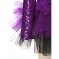 thumbnail image 6 of TSSOE Kids Girls Shiny Ballet Dance Dress Tutu Skirted Leotard for Gymnastics Outfit Ice Skating Unitard Dancewear Purple 8, 6 of 7