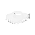 thumbnail image 2 of LOLIPPYY Transparent Silicone Sink Splash Guard for Kitchen Faucet, Helps Prevent Water Splash and Minimizes Limescale Build-Up, 2 of 8