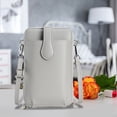 thumbnail image 5 of JingChun Vegan Leather Small Crossbody Bags for Women Designer Cell Phone Bag Wallet Purses Adjustable Strap, 5 of 5