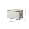 thumbnail image 3 of Deeceymbur Large Capacity Underbed Storage Box with Lid Clothes Organizer Non Woven Fabric Moving Bin Moisture Resistant Household, 3 of 6