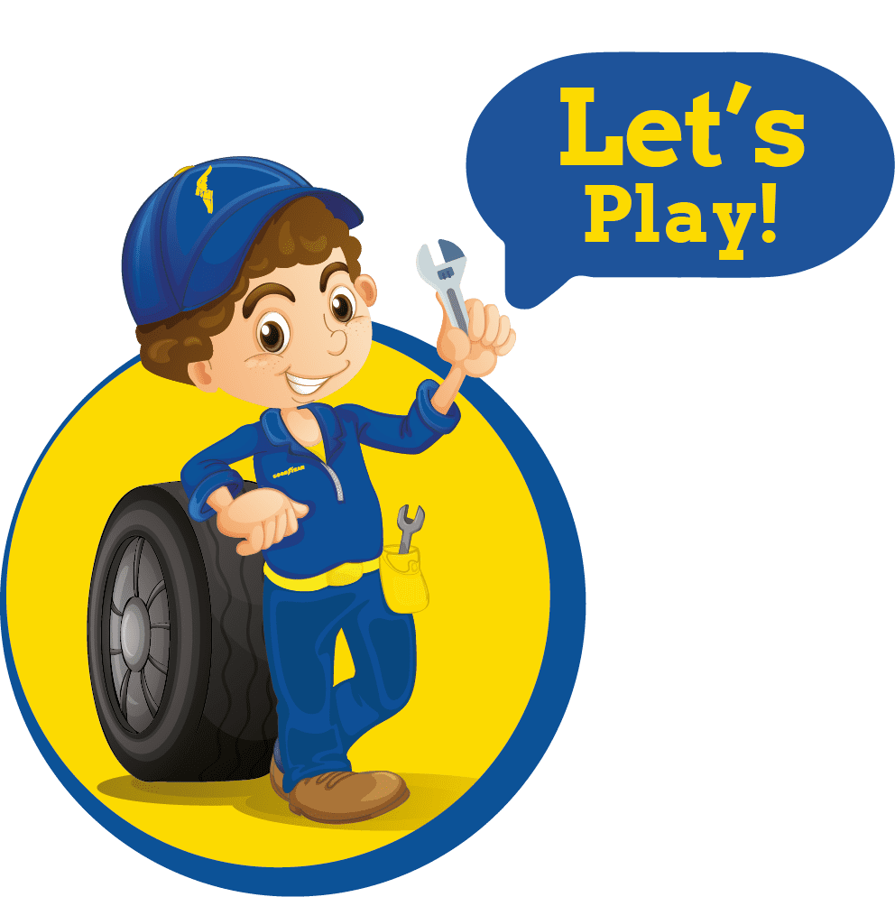 Goodyear Role Play Water Pressure Car Cleaner Set, Blue, Toddler Toys