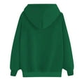 thumbnail image 5 of GaThRRgYP Fashion forward Women's Autumn Hoodie,Women's Fashion Sportswear Hooded 2025 and Winter Clothing Long Sleeved Hooded Sweatshirt Sweatshirt Green L, 5 of 6