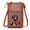 Brown, variant on Ladies Crossbody Bag Star Print Small Crossbody Fits Most Phones Friend Gift