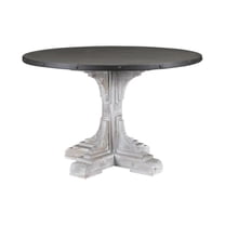 (MH) Serrano Round Table, White-Wash