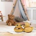 thumbnail image 3 of 5PCS Handmade Wooden Rubber Duck Mini Wooden Rubber Duck Figurine Good Luck Wooden Hand Carved Wooden Duck Statue, 3 of 3