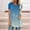 29-Blue, variant on Gaecuw Tunic Tops for Leggings Tops Blouses Short Sleeve T Shirts Regular Fit Pullover Tees T-Shirts Gradient Tops Crew Neck Blouses T Shirts Durable Easy Care Soft Lightweight Breathable Tees Tops
