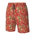 thumbnail image 5 of Naloa Strawberry Men's Beach Shorts, Surfing shorts, Swim trunks, Quick Dry Swim Trunks for Surfing Beach Fun - Large, 5 of 9