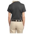 thumbnail image 2 of Yellow Rooster Women's Tech Pique Female Polo T-Shirts Grey Smoke M, 2 of 6