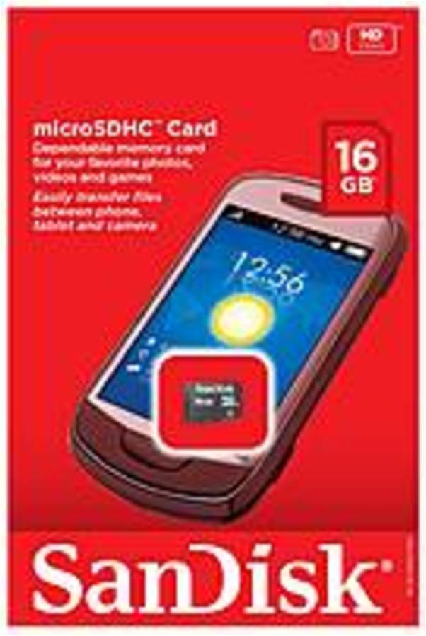 SanDisk 16GB Class 4 MicroSDHC Memory Card with Adapter - image 4 of 5