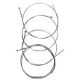 thumbnail image 3 of PTOOTP 4Pcs Zhongruan Replacement Strings Plated Silver Metal Wire for Stringed Instrument Accessories, 3 of 7