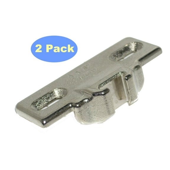 Blum 130.1120.02 Compact 33 Edge Mounting Plate 1-1/8" Overlay- 2 Pack