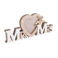 thumbnail image 4 of Marco de Fotos Mr Mrs Wood Heart ANGGREK Duradero 25 x 10,5 cm, 4 of 7