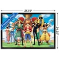 thumbnail image 3 of One Piece: Fishman Island - Crew On Deck Wall Poster, 22.375" x 34" Framed, 3 of 4
