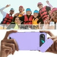 thumbnail image 2 of TECH CIRCLE for iPhone Air PC+TPU Hybrid Case,Rugged Slide Camera Cover Protective Design,Matte Heavy Duty,Slim Fit Yet Military Grad Drop Protection Shockproof Anti-Scratch Cover,Purple, 2 of 10