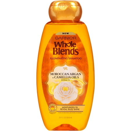 Garnier Whole Blends Shampoo with Moroccan Argan & Camellia Oils Extracts 22 FL OZ
