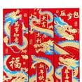 thumbnail image 3 of LCXmlly Lucky Red Envelopes 6Pcs Red Envelopes Smooth Surface Bright Color Lucky Money Envelopes, 3 of 8