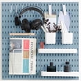 thumbnail image 1 of Pegboard Combination Kit Wall Mounted Storage Set with Pegboards & Accessories Hanging Peg Boards Organizer for Walls Display Crafts Organization Kitchen Organizer &, 1 of 7