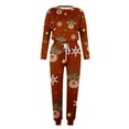 thumbnail image 3 of Fanxing Sweatsuits 2pcs Sets Teen Girls Christmas Print Sweatsuits for Women Snowflake Long Pants Tracksuits Two Piece Outfit Loose Jogger Set Christmas Gift Clearance 2024, 3 of 5