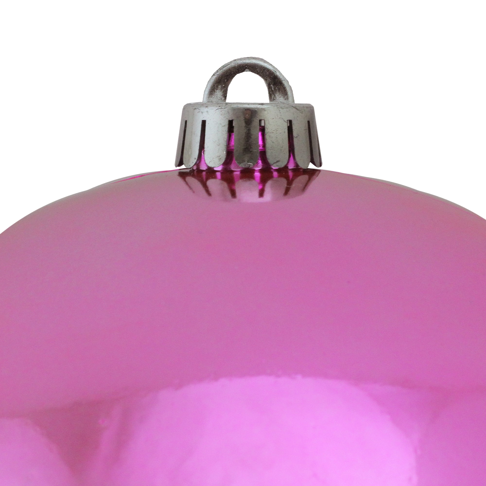 Shiny Bubblegum Pink Commercial Shatterproof Christmas Ball Ornament 12" (300mm)