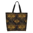 thumbnail image 1 of Easygdp Gold Dragonfly Mandala Bolsas Tote para Mujer, Bolsos de Hombro para Viaje, Bolsos de Mano de Gran Capacidad para Compras y Trabajo, 1 of 8