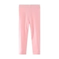 thumbnail image 5 of Esho 12M-7T Kids Baby Girls Casual Solid Tights Leggings Toddler Girl Candy Color Stretch Pants, 3-Pack, 5 of 6