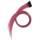 thumbnail image 3 of 21.7in Colored Hair Extensions Straight Highlights Clip Hair Extensions for Cosplay Party Pink, 3 of 4