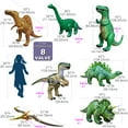 thumbnail image 2 of Jet Creations Dinosaur Collection Trex Brachiosaurus Triceratops Raptor and Other Dinosaurs 7 Piece, Size 37+ inch, JC-DINO7, 2 of 6