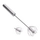 thumbnail image 5 of Batidor de Huevo de Mano de Acero Inoxidable de 137 Pulgadas Batidor de Empuje Semiautomático para Batidor de Crema Espumador de Leche Pastel Utensilios de Cocina para el ANGGREK Otros, 5 of 8