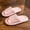 Pink, variant on WIZUTIZ Shower Shoes Women Walking Comfort Womens House Shoes Summer Jeweled Shimmer BOHO Slide Sandals Platform Heels Shower Shoes Beach Slide Sandals Outdoor Non-Slip Slide Sandals Gifts
