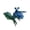 Blue & Green, variant on YIFAEUX Mantis Shrimp Fidget Toy for Anxiety Relief Colorful Desktop Decor with Movable Joints And Retractable Claws 3D Printed Articulated Shrimp Figurine