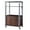 Brown, variant on Resenkos Microwave Rack Stand Rolling Storage Cart-Walnut, Storage Rack Microwave Oven Stand for Spices, Pots, and Pans
