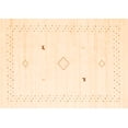thumbnail image 1 of Ahgly Company Indoor Rectangle Solid Orange Modern Area Rugs, 7' x 9', 1 of 1
