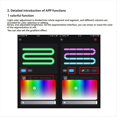 thumbnail image 1 of Controlador LED 44 Teclas Bluetooth Activado por Voz Atenuación Inteligente Temperatura de Color Tira Controlador de Luz B, 1 of 10