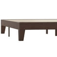 thumbnail image 2 of Flash Furniture Evelyn Collection Wood Platform Bed Frame, Walnut, King, 2 of 11