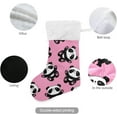 thumbnail image 3 of Coolnut Christmas Stockings 1PCS,Cute Panda Baby Big Xmas Stockings Gift Decorations and Party Supplies,Used for Fireplace Decoration Socks Christmas Tree Decoration, 3 of 7
