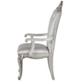 thumbnail image 5 of Acme Gorsedd Arm Chair (Set-2), Cream Fabric & Golden Ivory Finish, Wood, Upholstered (Seat), Location: Indoor, 5 of 7