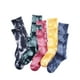 thumbnail image 1 of Qarigey 5 pares de calcetines de algodón para hombre y mujer, calcetería elástica deportiva, teñido, informal, para ocio, cómodo, Medias, 1 of 6
