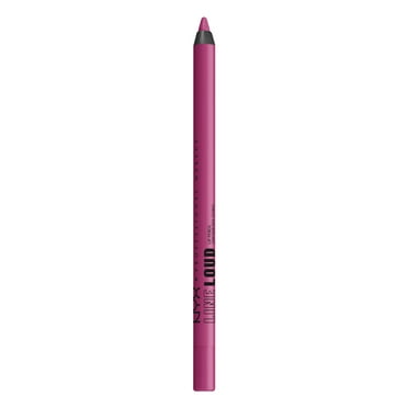 NYX Professional Makeup Line Loud Lip Liner, Longwear Matte Lip Pencil, Hottie Hijacker