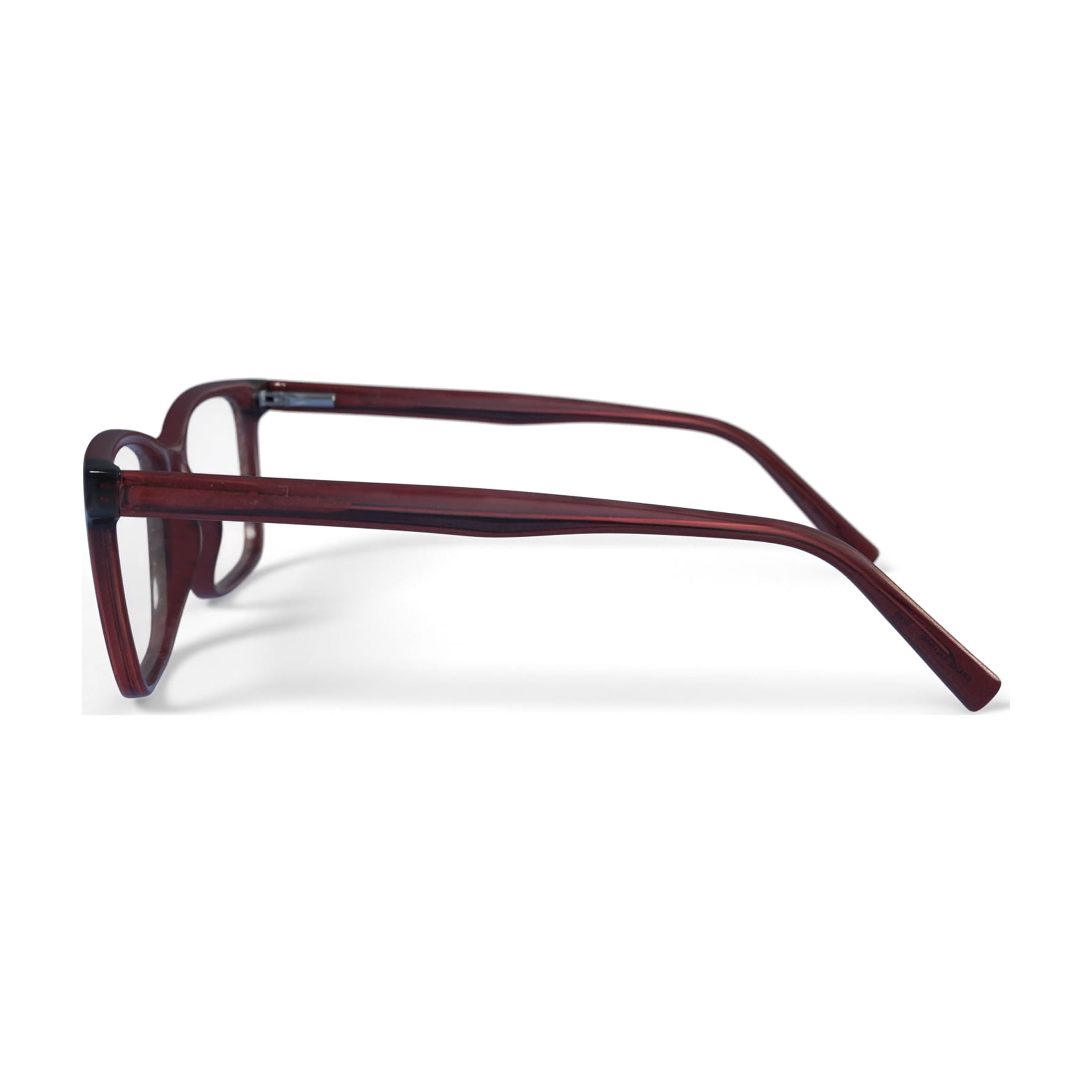 Mens Mateo Rx'ble Eyeglasses with Case, BROWN
