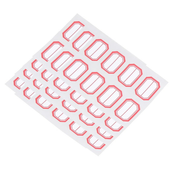 PAMINGONO 12 Sheets Blank Address Label Stickers for General Users Home Office