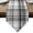 Black, variant on Coffee Buffalo Plaid Table Runner Linen Burlap Table Runner 36 Inches Small Farmhouse Geometric Modern Dresser Scarves for Kitchen Island Coffee Dining Room Party Wedding Holiday Decor 13"x36"