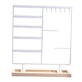 thumbnail image 4 of fenteer Jewelry Rack Rings Jewelry Display Stand for Shops Live Broadcast Photography White, 4 of 8