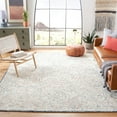 thumbnail image 2 of SAFAVIEH Capri Layla Geometric Wool Area Rug, Blue/Rust, 7' x 7' Square, 2 of 8