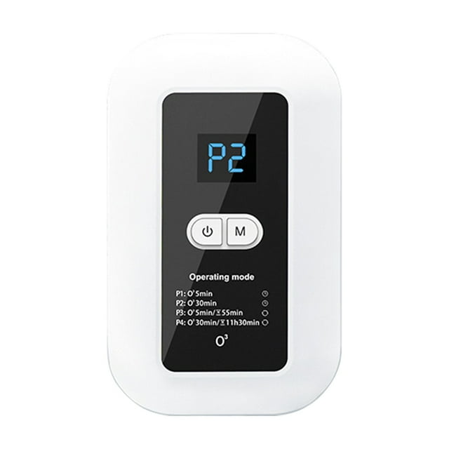 Ozone Generator Plastic Air Purifier, Cleaner 2000mAh Lithium Battery Rechargeable for Home Kitchen Bathroom Restaurant , High-Efficiency