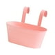 thumbnail image 2 of Maceta colgante de hierro para colgar flores, para decoración de ventanas, para entrada, porche, patio Rosa, 2 of 9